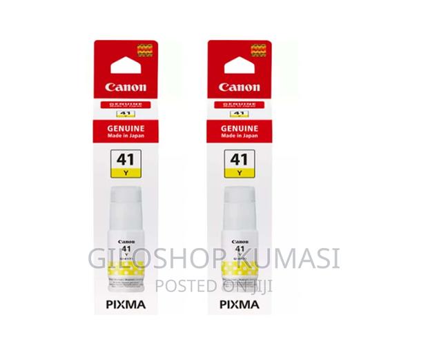 Canon Original Ink Cartridge Gi-41 Yellow · Photo 1