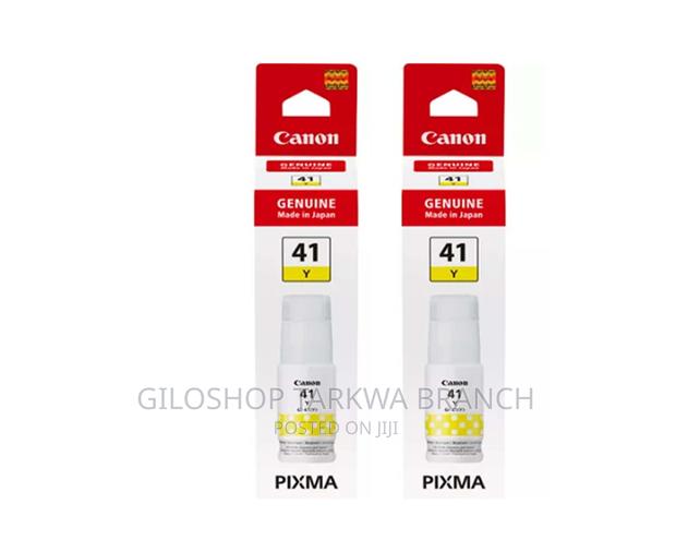 Canon Original Ink Cartridge Gi-41 Yellow · Photo 1