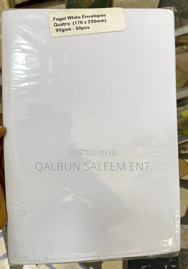 A5 White Envelope 90gms 50 Pieces in a Pack · Photo 2