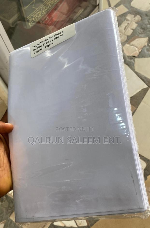 A5 White Envelope 90gms 50 Pieces in a Pack · Photo 1