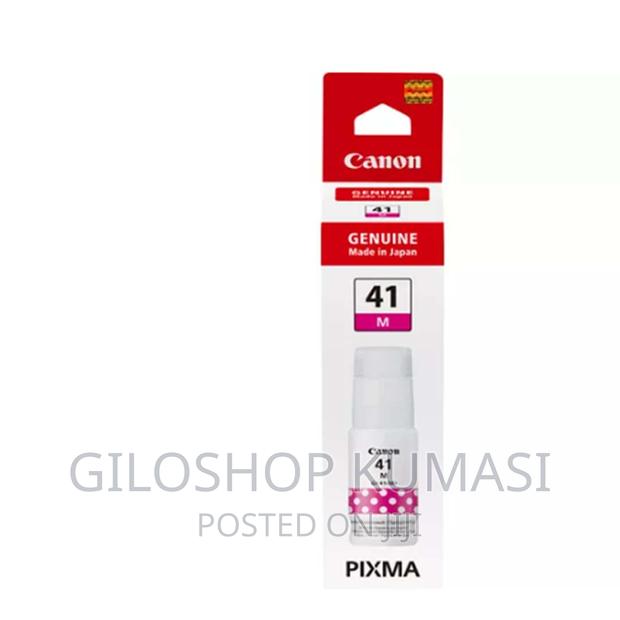 Canon Original Ink Cartridge Gi-41 Magenta · Photo 1