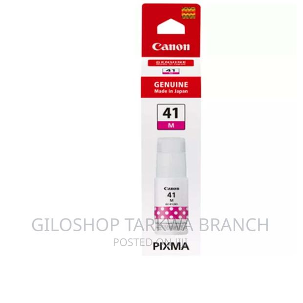 Canon Original Ink Cartridge Gi-41 Magenta · Photo 1