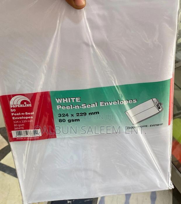 A4 White Envelope 80gms 50 Pieces in a Pack · Photo 2