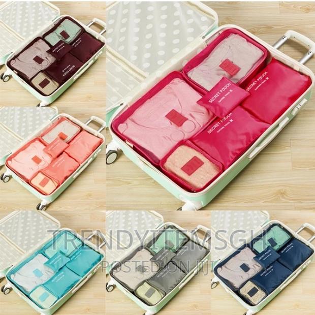 6pcs/Set Travel Storage Bag Clothes Tidy Luggage Organizer · Photo 2