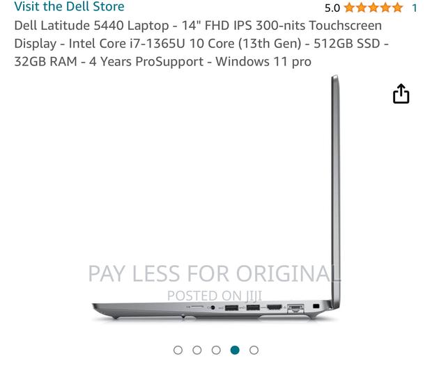 New Laptop Dell Latitude 5440 32GB Intel Core I7 SSD 512GB · Photo 6