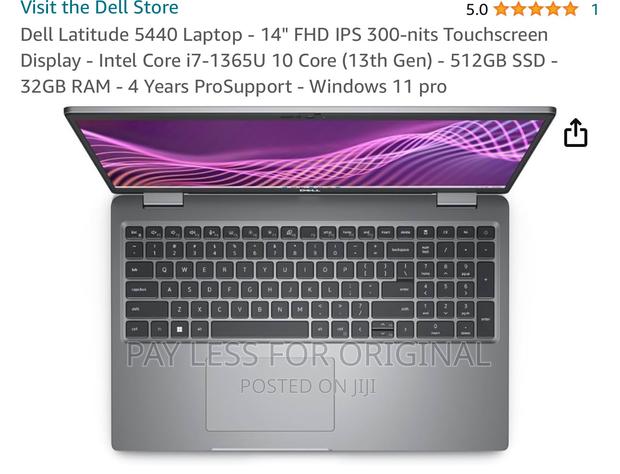 New Laptop Dell Latitude 5440 32GB Intel Core I7 SSD 512GB · Photo 1