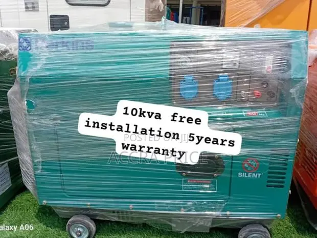 Perkins Steady Wattage 10kva 13000wats Diesel Silent · Photo 1