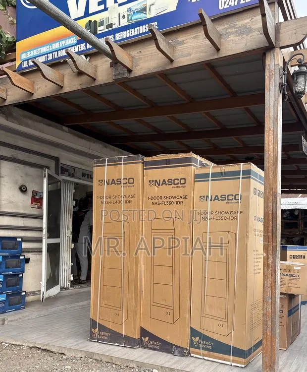 Unique Nasco Single Door Beverage Cooler(Nas-Fl400-1dr-1)Glass Door · Photo 1