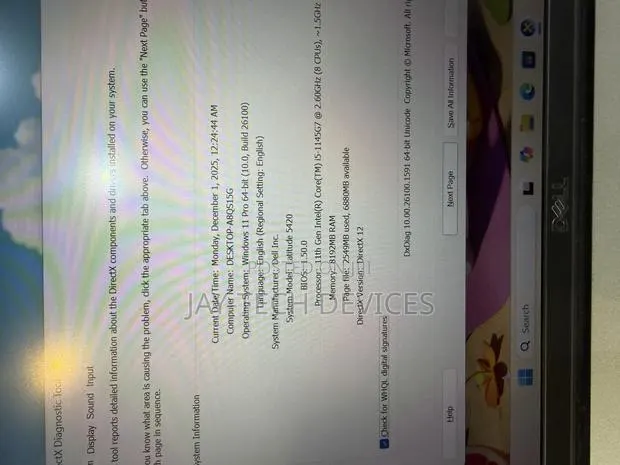Laptop Dell Latitude 5420 8GB Intel Core i5 SSD 256GB · Photo 1