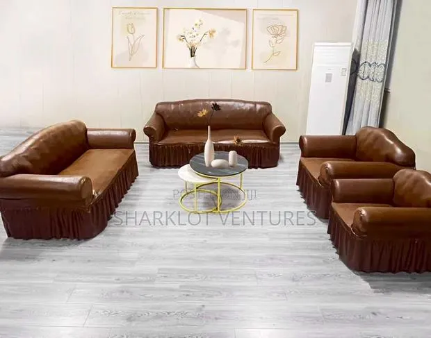 Leather Sofa Cover 4 PCS Set Waterproof · Photo 1