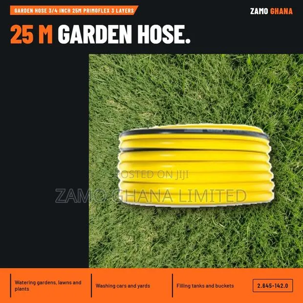 Garden Hose 3/4 Inch 25M Primoflex 3 Layers - 2.645-142.0 · Photo 1
