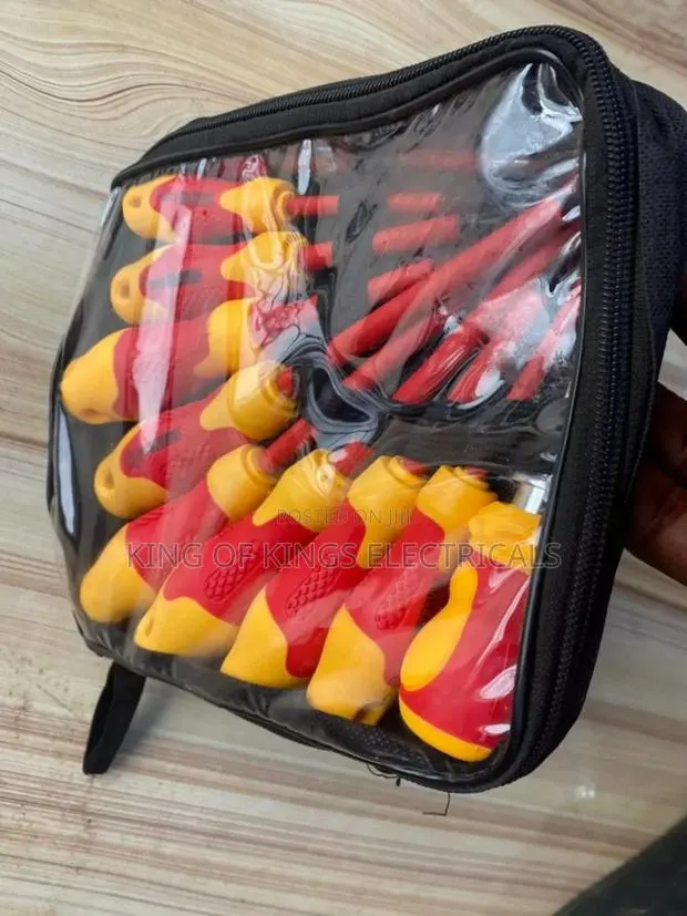 Professional Insulated Screwdriver Set–Safety Tools for Electrical Use · Photo 1