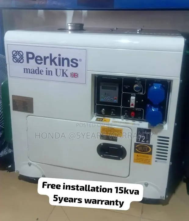 Perkins 15kva 16500w Silent Diesel Generator · Photo 1