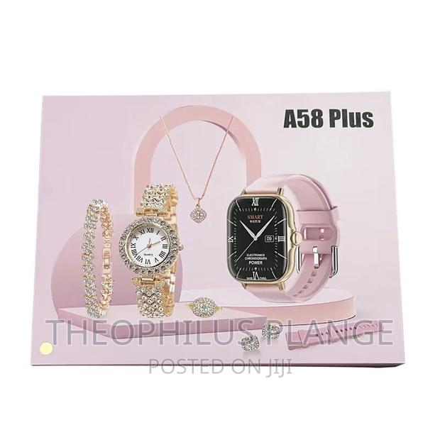 A58 Ladies Smart Watch With Bracelets Set · Photo 2