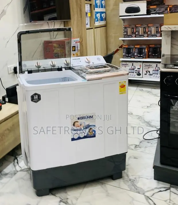 Order Clean Bruhm 12kg Semi-Automatic Top Load Washing Machine · Photo 1