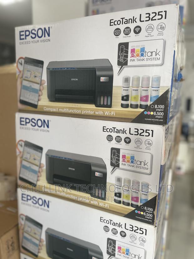 Epson Ecotank L3250 -Print,Scan,Copy ,Wi-Fi · Photo 3