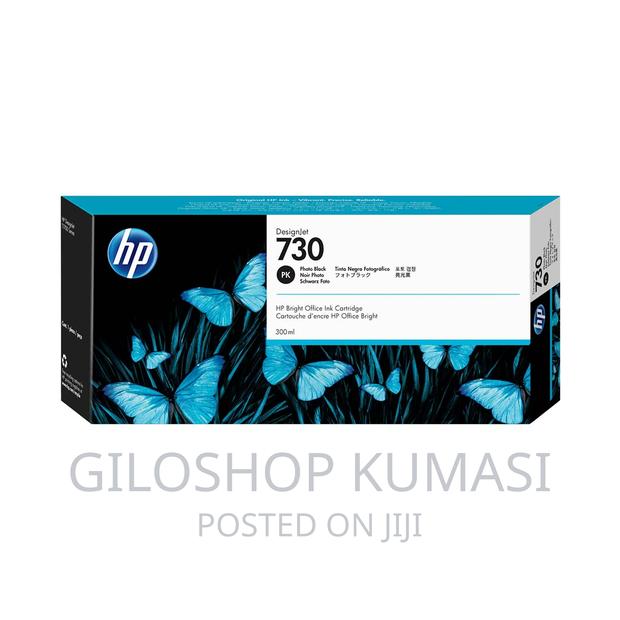 HP 730 300-Ml Photo Black Designjet Ink Cartridge, P2V73A · Photo 1