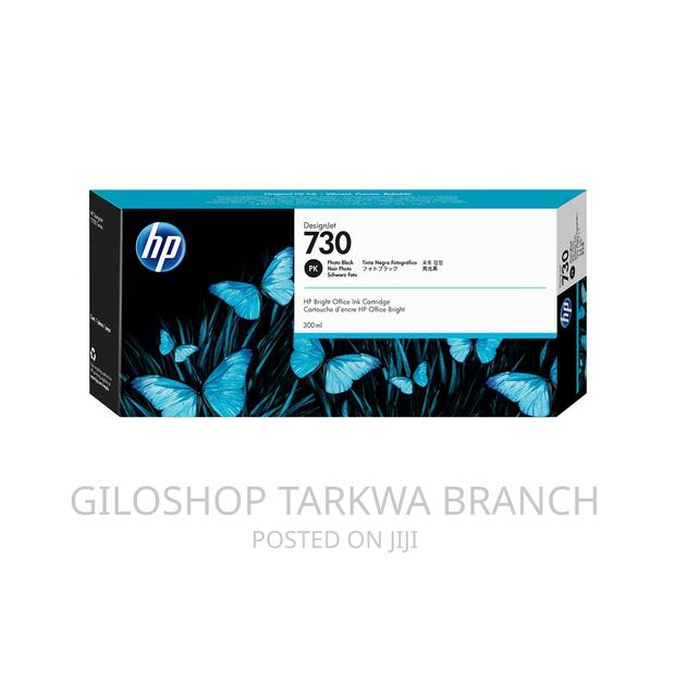 HP 730 300-Ml Photo Black Designjet Ink Cartridge, P2V73A · Photo 1