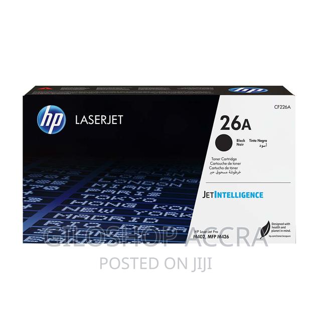 Hp 26a Black Original Laserjet Toner Cartridge, Cf226a · Photo 1