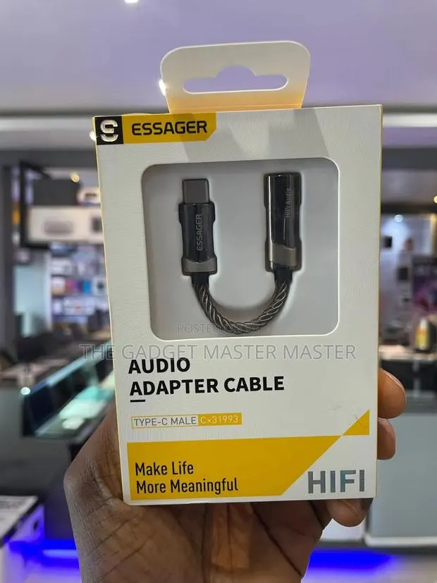 Essager Type-C to Hifi Audio Mini Adapter Cable · Photo 1