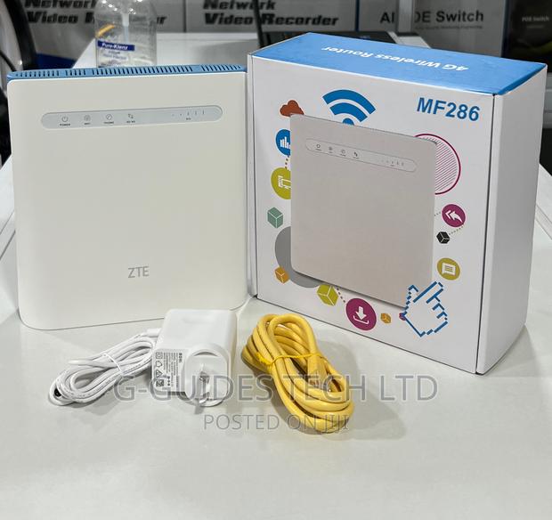 Zte 4g Wireless Router 600mbps Mf286 With Backup Battery · Photo 1
