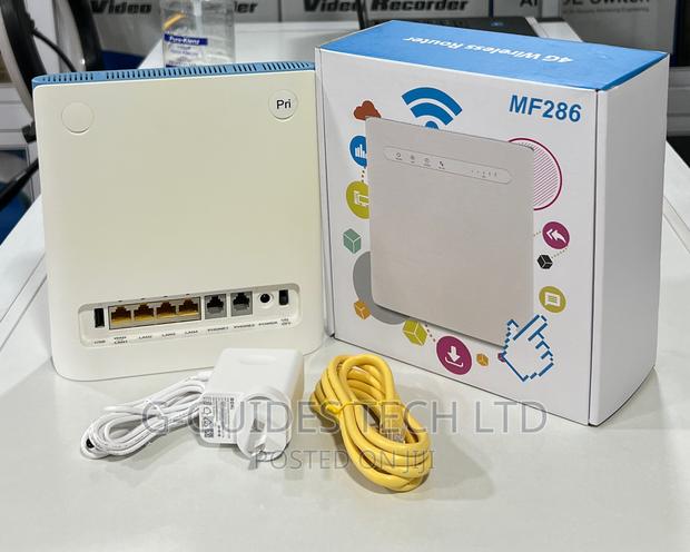 Zte 4g Wireless Router 600mbps Mf286 With Backup Battery · Photo 2