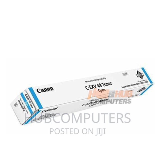 Canon Compatible Color Toner C-Exv 49 Cyan · Photo 1