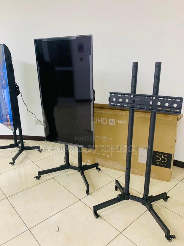 Durable and Affordable Moveable Tv Trolly for 32” to 70”. · Photo 1