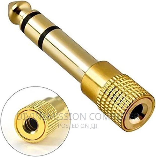 Aux Converter, 3.5mm Female to Male Converter 6.35mm · Photo 2