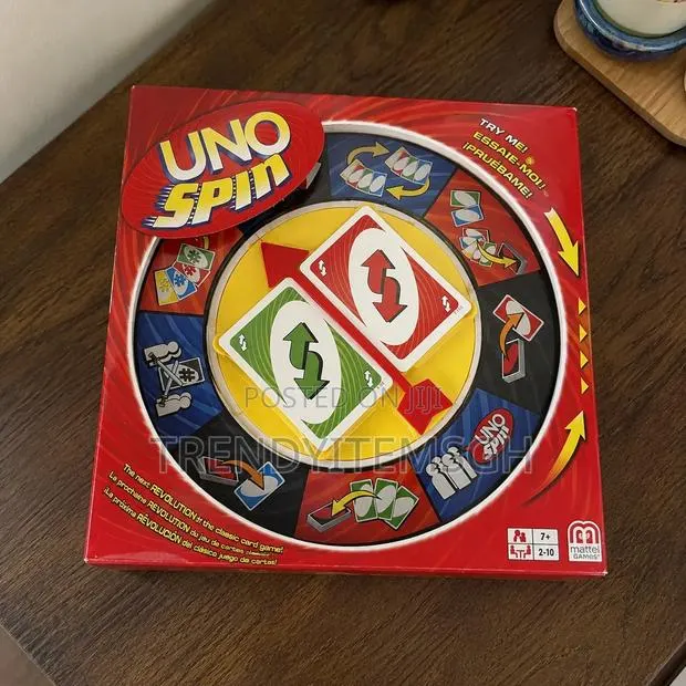 UNO Spin Card Game – Exciting Family Friends Board Game · Photo 1