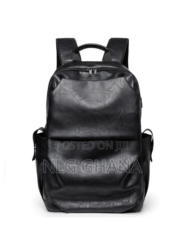 760 Pu Leather Men Backpack Casual Travel Laptop Storage Bag. Tvx27646 · Photo 1
