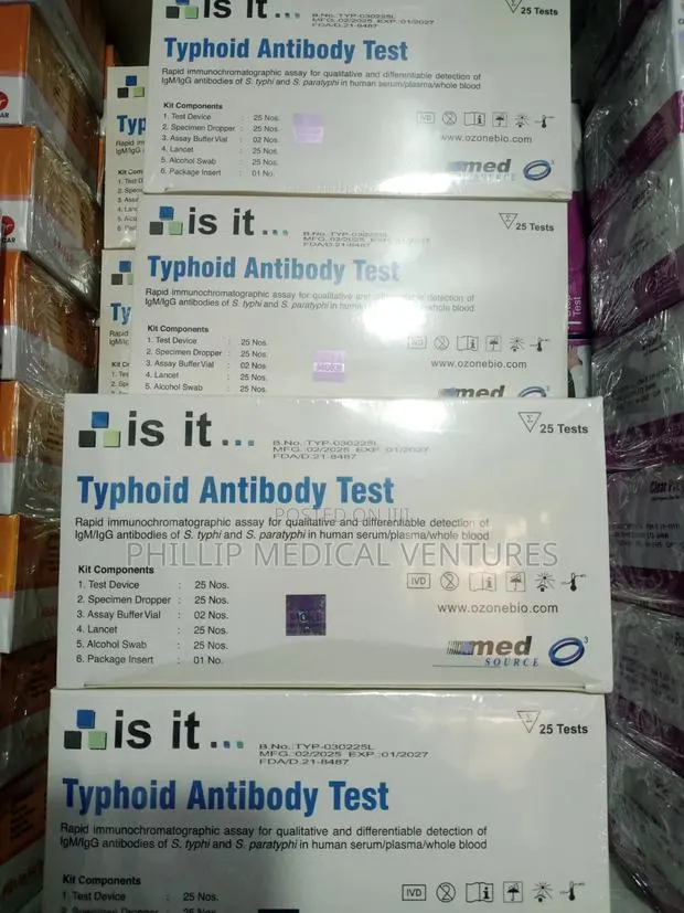 Typhoid Antibody Test Kit · Photo 1