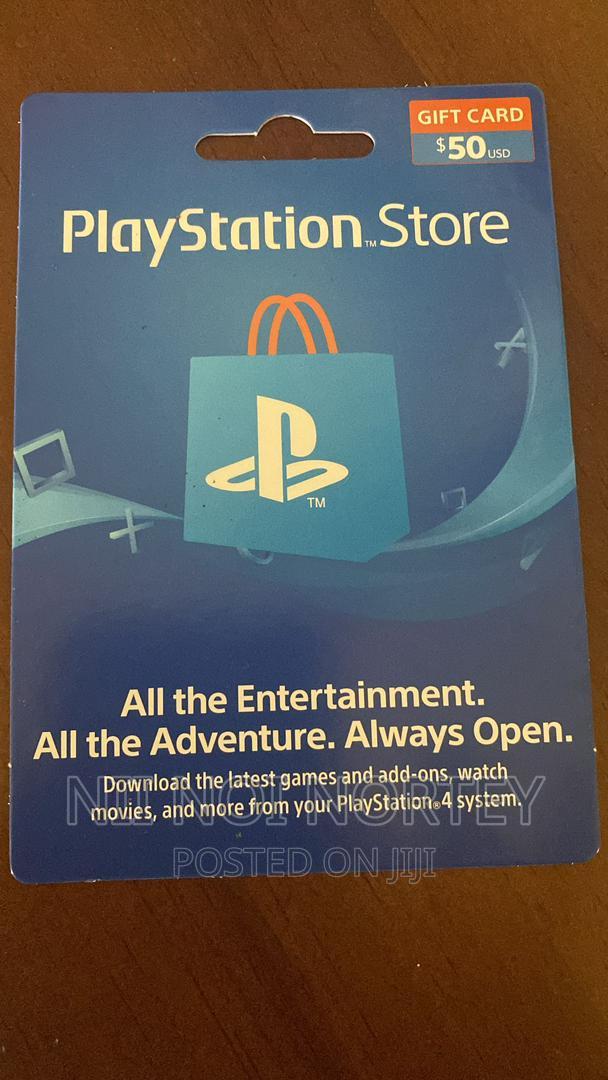 50$ Playstation Gift Card · Photo 1