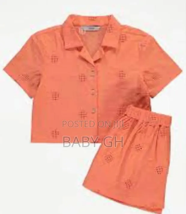 Girls George Orange 2 Piece Set · Photo 1