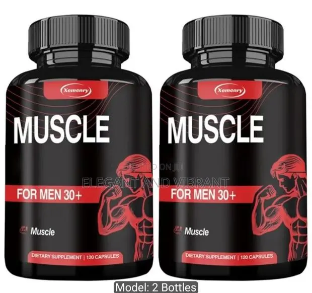 Muscle Capsules With Vitamin D ,Zinc, Tribulus Red Geinseng · Photo 1