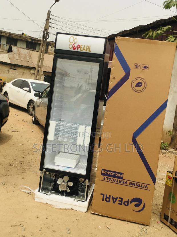 Electric Display Pearl Glass Singledoor PVC-424-2b Fridge · Photo 1
