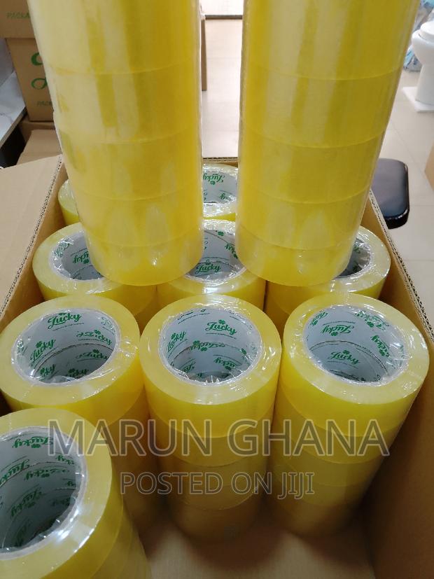Bopp Packaging Cello Tape Yellow - 45mm × 100 MTR - PCS 72 · Photo 2