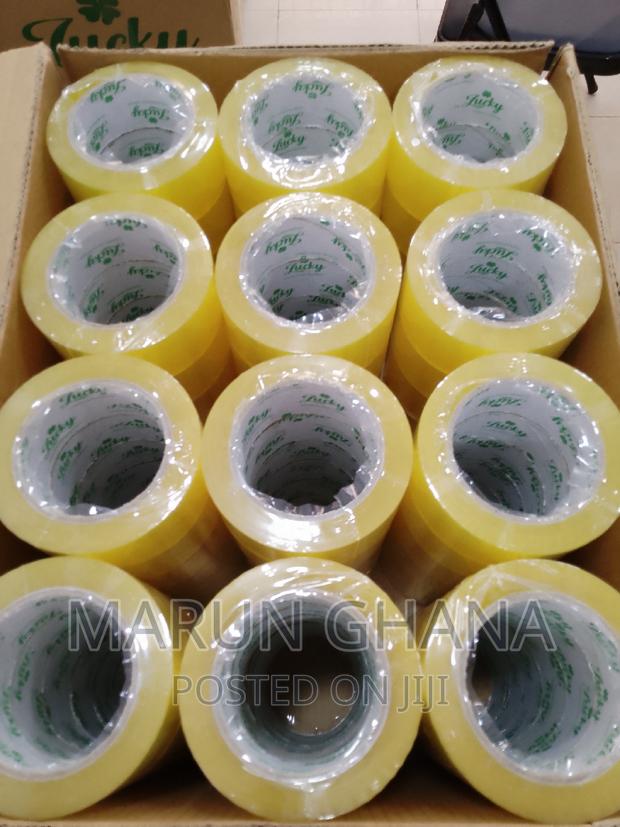 Bopp Packaging Cello Tape Yellow - 45mm × 100 MTR - PCS 72 · Photo 3