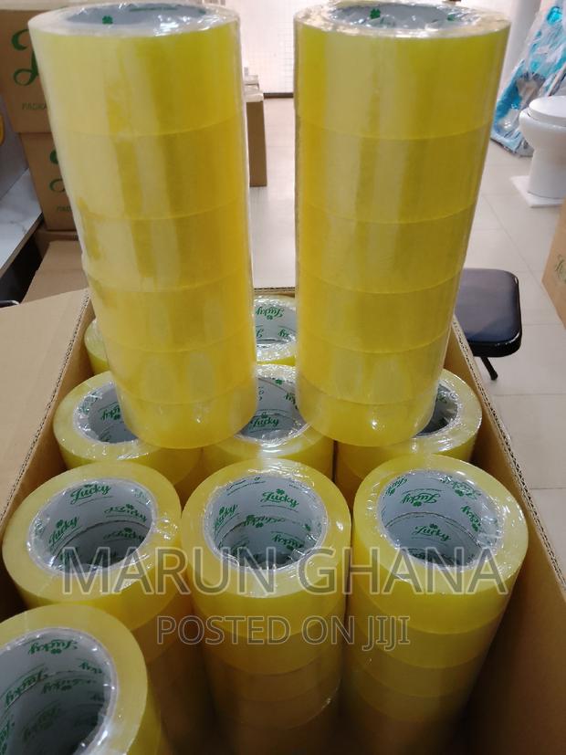 Bopp Packaging Cello Tape Yellow - 45mm × 100 MTR - PCS 72 · Photo 5