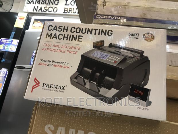 4 Digit LCD Screen-Premax PM-CC90D(Money) Counting Machine · Photo 1