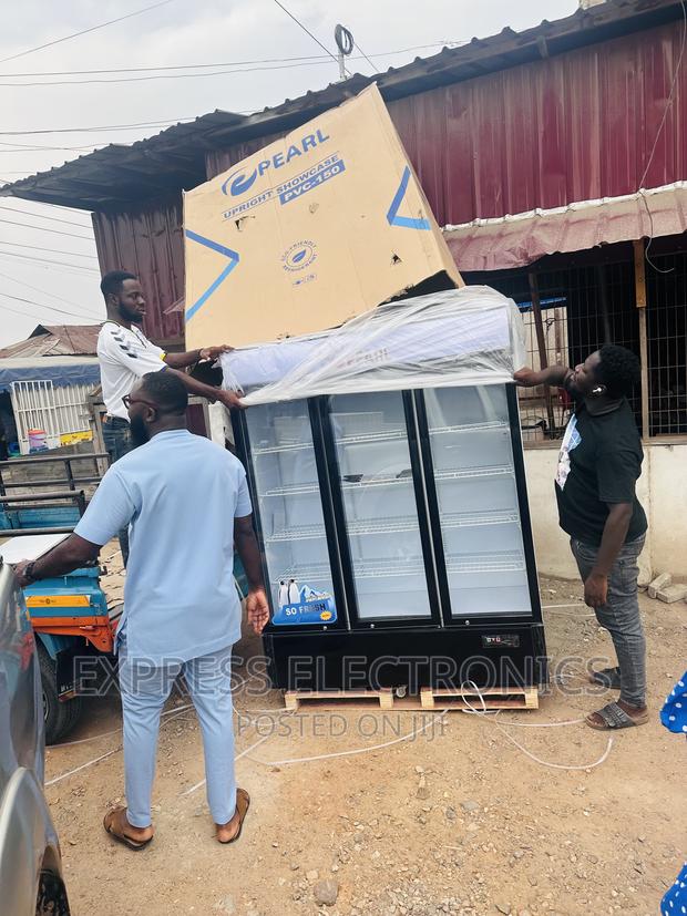 PVC-150 Three Doors Pearl Display Fridge. —- · Photo 1