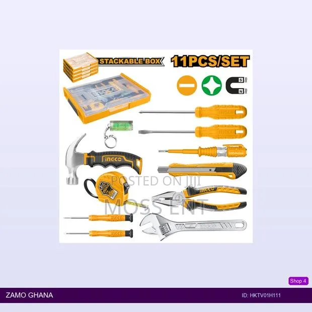 11 PCS Household Tools Set - Hktv01h111 · Photo 1