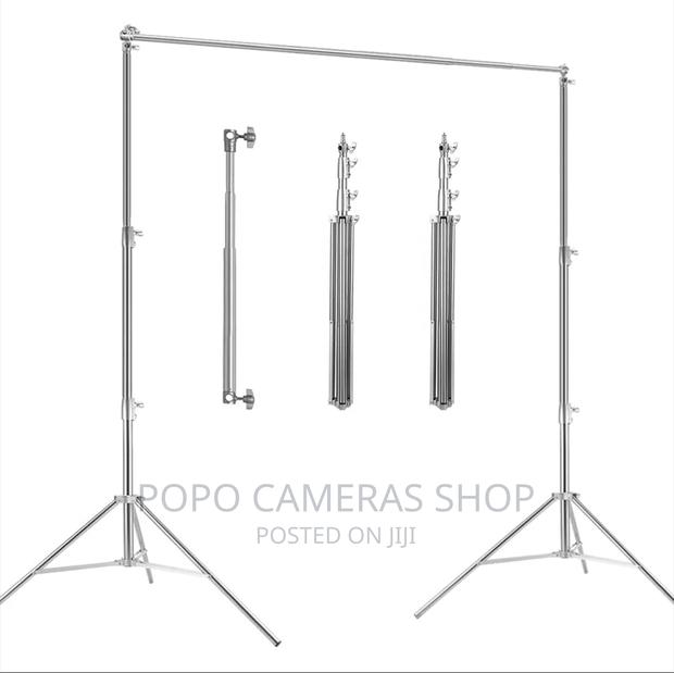2.8x3m Silver Backdrop Support System · Photo 1
