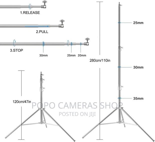 2.8x3m Silver Backdrop Support System · Photo 5