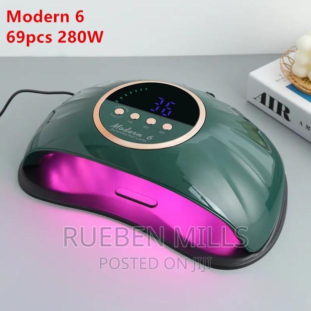 Modern 6 Professional Nails Dryer UV LED Lamp Two Hands · Photo 1