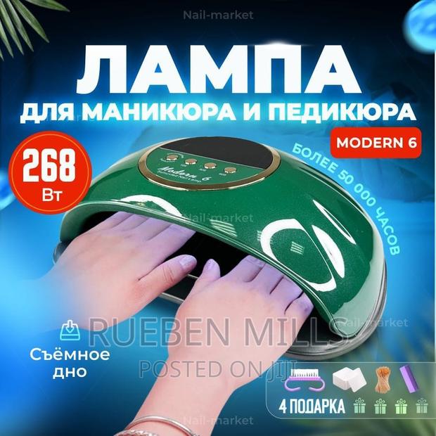 Modern 6 Professional Nails Dryer UV LED Lamp Two Hands · Photo 2
