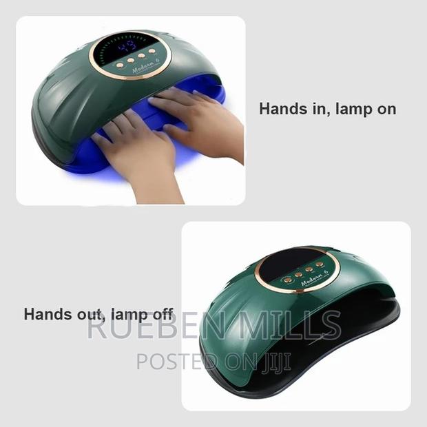 Green Modern 6 Large Space Two Hands Nails Dryer UVLED Lamp · Photo 3