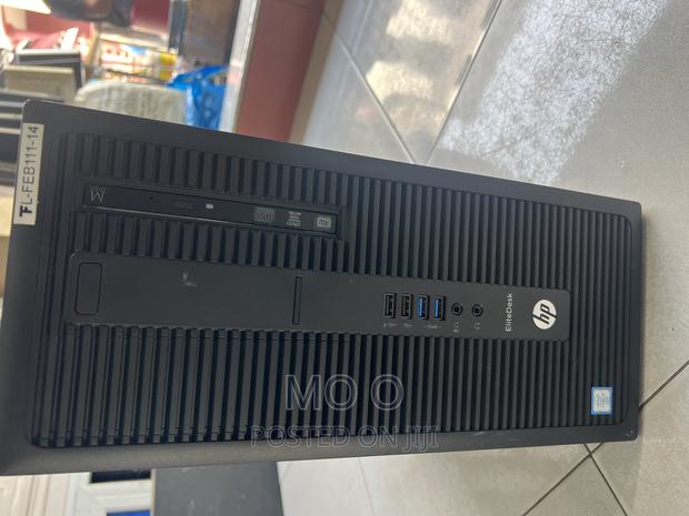 Desktop Computer HP EliteDesk 800 G3 8GB Intel Core I7 SSD 256GB · Photo 1