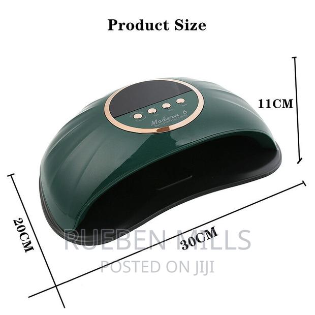 New Modern 6 UV LED Lamp Nails Dryer Machine Green · Photo 4