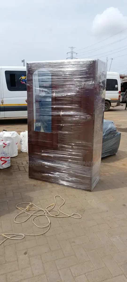 Solid Double Door Wardrobe 💘😍💯🥰. Free Delivery📮🔥 · Photo 1